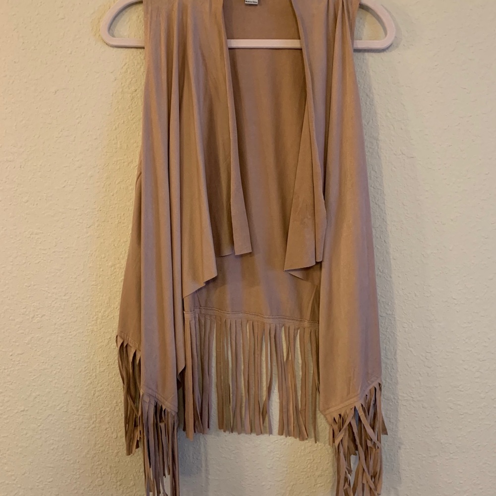 Fringe Suede Vest